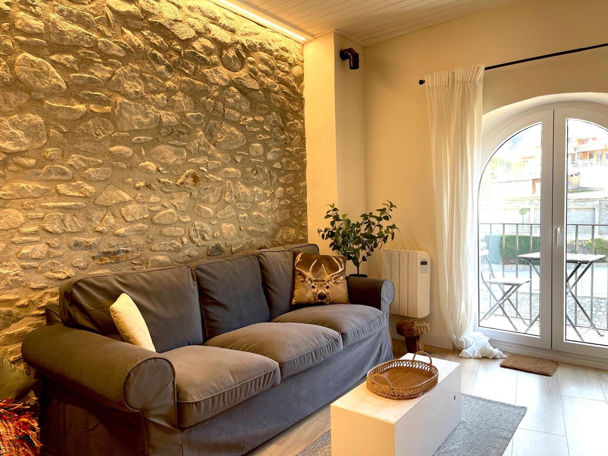 Apartamento Colgante Al Rio Con Vistas Al Puente Camprodon Exterior foto